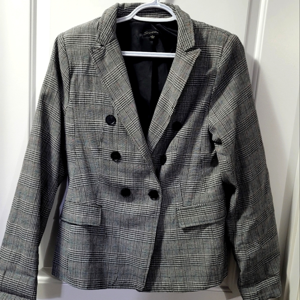 Ladies plaid Blazer